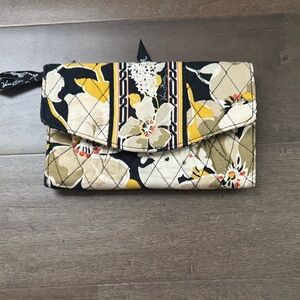 Vera Bradley Dogwood Trifold Wallet